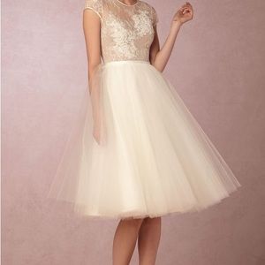 Nha khanh Lulu Lace Tulle Dress Ivory 2